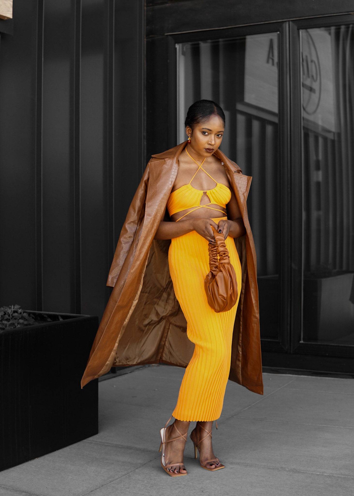 How to Style A Bright Yellow+Silver Dress On a Darker Skin Tone - Barbara  Fosu